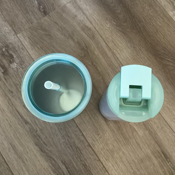 Starbucks Mermaid Tails 24oz Tumbler & Beige 16oz Travel Mug Stainless Steel - Picture 4 of 12